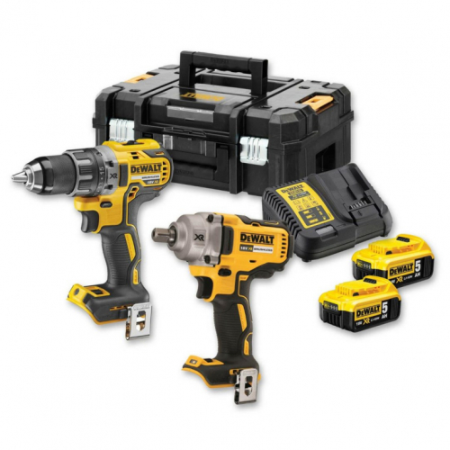 Cordless power tool kit DEWALT DCK2077P2T-QW 18V