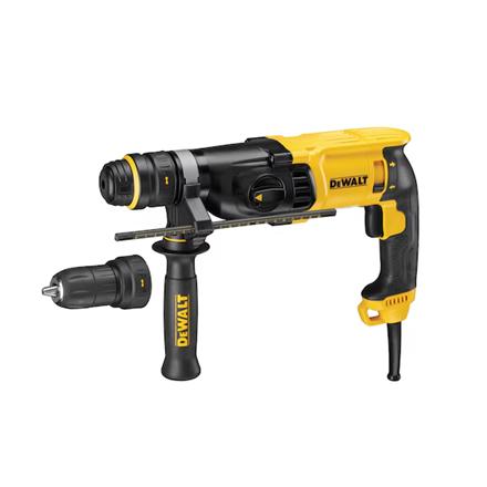 DEWALT 26mm SDS-Plus Hammer Drill with QCC | D25134K-QS | 800 W