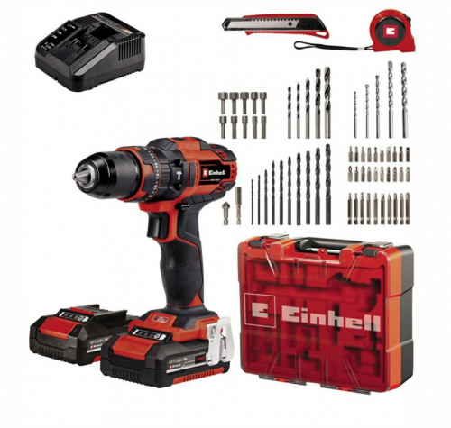 EINHELL DRILL/DRIVER TE-CD 18/40 Li +64 2x2Ah | Einhell