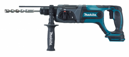 MAKITA ROTARY HAMMER DRILL WITH FORGING OPTION 18V 2J WITHOUT BATTERIES AND CHARGER DHR241Z