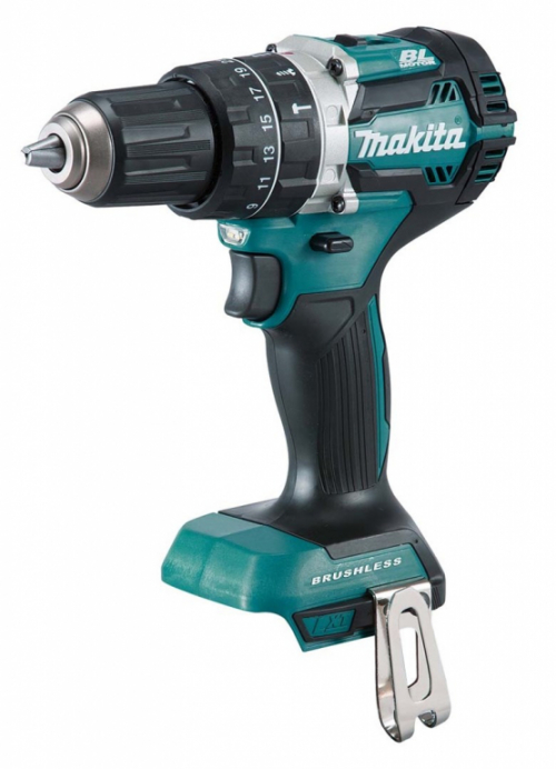 MAKITA IMPACT DRILL DRIVER 18V LI-ION 54/30Nm BRUSHLESS WITHOUT BATTERIES AND CHARGE. DHP484Z