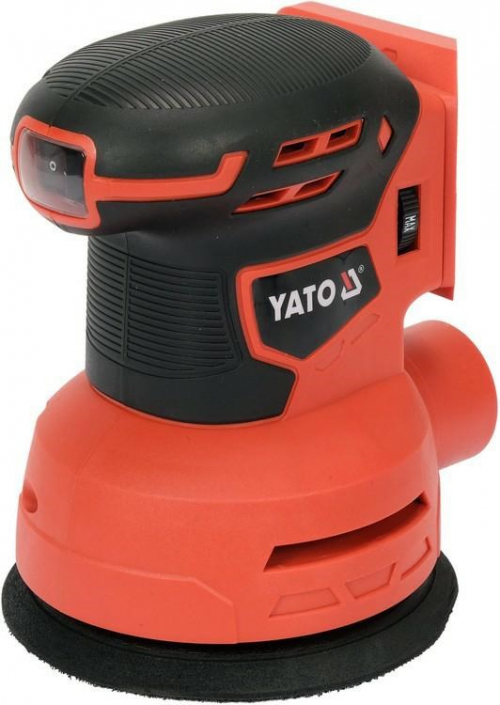 Yato YT-82753 portable sander Random orbital sander 12000 RPM Black, Orange