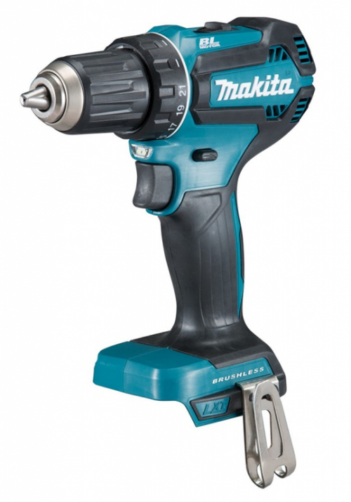 Makita DDF485Z drill 1900 RPM Keyless 1.7 kg Black, Blue