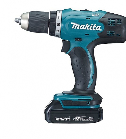 Makita DDF453SYE drill Keyless 1.8 kg Black, Blue