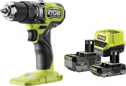 Cordless Hammer Drill Driver RPD18BL-2C42S 18V 1*2.0Ah 1*4.0Ah