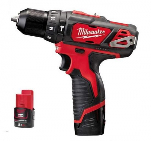 MILWAUKEE. UD SCREWDRIVER. M12BPD-202C 30Nm 2x2.0Ah