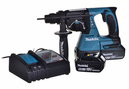 Makita DHR242RTJ rotary hammer 950 RPM SDS Plus