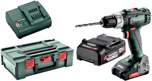 Metabo BS 18 L 1800 RPM Keyless 1.6 kg Black, Green, Red, Silver