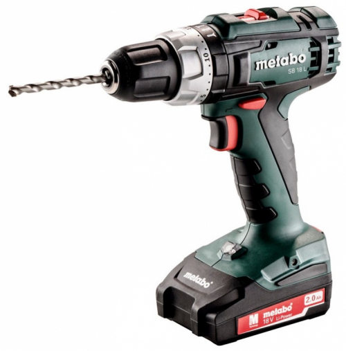 Metabo SB 18 L 450 RPM Keyless 1.6 kg Black, Green, Silver