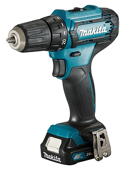 Makita DF333DSAE drill 1700 RPM Keyless 1.2 kg Black, Blue