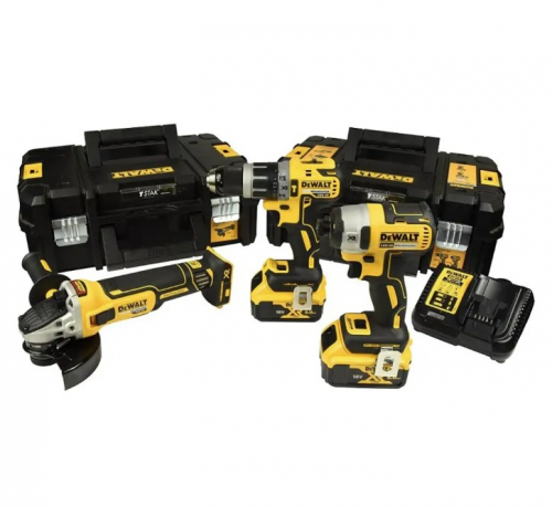 DEWALT.ZESTAW COMBO 18V DCK384P2T (DCD796+DCF887+DCG405) 2x5,0Ah