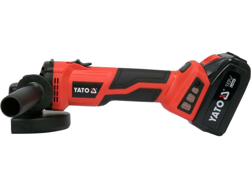 YATO ANGLE GRINDER 18V SPEED CONTROL 1x4.0Ah