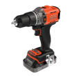BLACK & DECKER | Cordless Drill Driver | BCD383D1XK-QW | 18 V | 2.0 Ah | Lithium