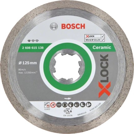 Bosch X-LOCK DIA-TS 125x 22 23 StC