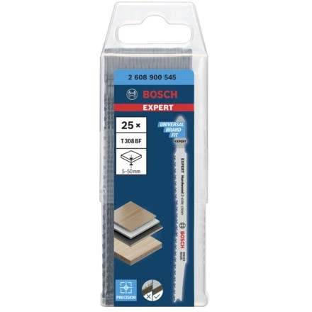 Bosch EXPERT Stichsägeblätter T308BF Hardwood 2-side clean