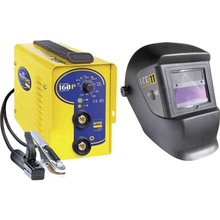 Welding inverter GYSMI 160 P with LCD Techno 11