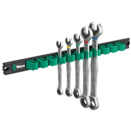 Wera 9631 Magnetleiste 6000 Joker 2 Maul-Ringratschen-Satz