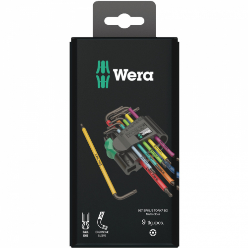Wera 967/9 TX BO Winkelschlsselsatz Blacklaser
