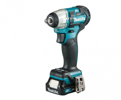 Makita. Impact Wrench 12V TW160DSAE with 160Nm torque and 3/8 inch drive