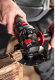Graphite Energy+ 18V Li-Ion brushless cordless angle grinder 125 mm blade without battery