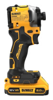 18v impact driver 3 gears; 208nm; trunk; 2x2ah