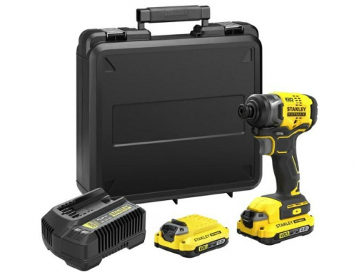 Stanley SFMCF810D2K-QW power screwdriver/impact driver 2800 RPM Black, Yellow