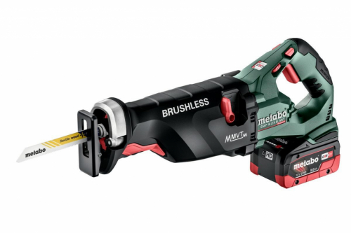 Metabo Reciprocating Saw SSEP 18 LTX BL MVT 2x8,0Ah LiHD Metabox