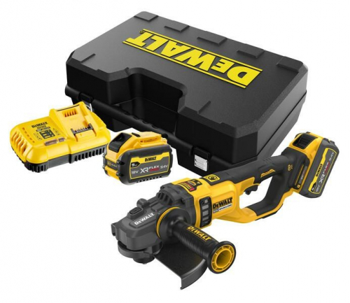 54V XR FV Angle Grinder 230mm 2x9Ah