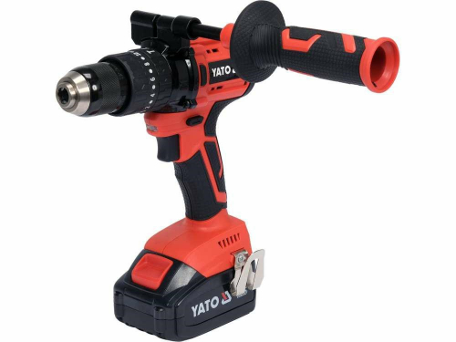 YT. Cordless brushless impact drill driver 18V LI-ION 1x3,0Ah 75Nm