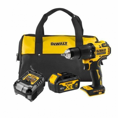 18V XR Brushless Impact Drill Driver 1x4Ah
