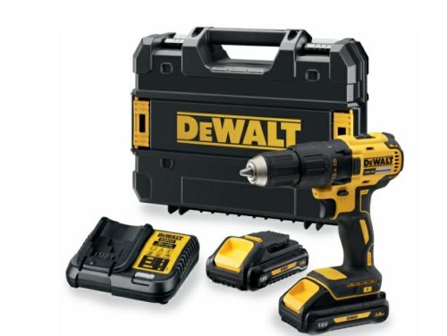 XR 18V Drill Driver, Brushless, 2xAKU 3AH, Charger