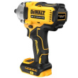 Impact wrench DEWALT DCF891P2T 18V 2x5Ah XR 812Nm Yellow, Black