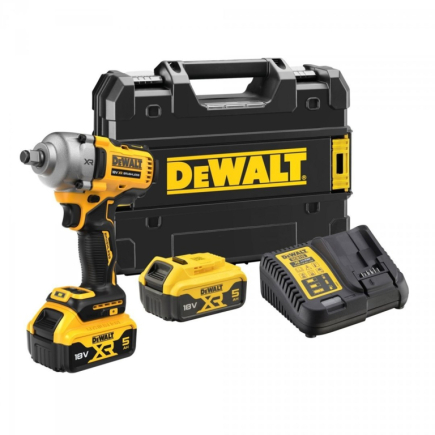 Impact wrench DEWALT DCF891P2T 18V 2x5Ah XR 812Nm Yellow, Black