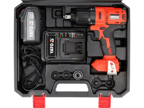 YATO BRUSHLESS IMPACT WRENCH 18V LI-ION 1/2