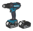 Makita DHP482RFJ drill 1900 RPM 1.8 kg Black, Blue