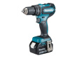 Makita DHP485RTJ drill 28500 RPM Keyless 1.5 kg Black, Blue