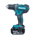 Makita DDF482RFJ drill 1900 RPM 1.5 kg Black, Blue