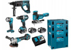 Makita DLX5044TJ cordless combo kit