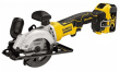 DeWALT DCS571P2 portable circular saw 11.5 cm Yellow 4500 RPM