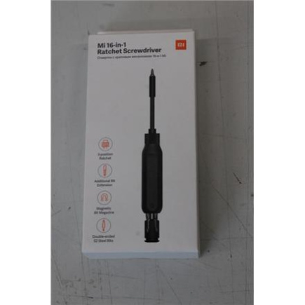 Xiaomi Mi 16-in-1 Ratchet Screwdriver | USED, MISSING SCREWHEADS