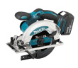 Makita DSS610RTJ portable circular saw 16.5 cm Black, Blue 3700 RPM