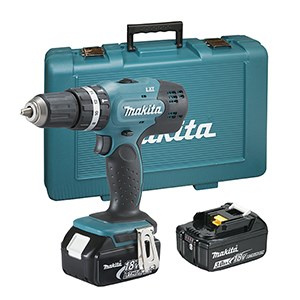 Makita DHP453RFE drill 1300 RPM Keyless 1.8 kg Green