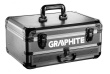 Graphite Energy+ set in aluminum case: drill/driver with removable chuck, 2 2.0Ah batteries, charger and 109 accessories