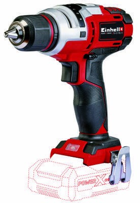 Einhell TE-CD 18 Li E-Solo 1.14 kg Black, Red