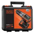 Black & Decker ASD18K-QW drill Keyless Black, Orange
