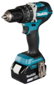 Makita DHP484RTJ drill Keyless 1.8 kg Black, Blue