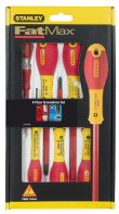 Stanley FATMAX 6 piece Insulated Slotted Pozi set