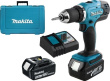 Makita DDF453RFE drill 1.6 kg Черный, Blue