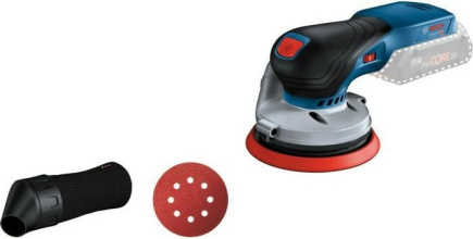Bosch GEX 18V-125 Professional Random orbital sander 10000 RPM 20000 OPM Must, Blue, Grey, Red