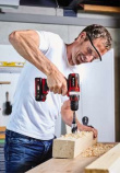 Einhell TE-CD 18/40 Li-Solo 1500 RPM Keyless 1.1 kg Must, Red